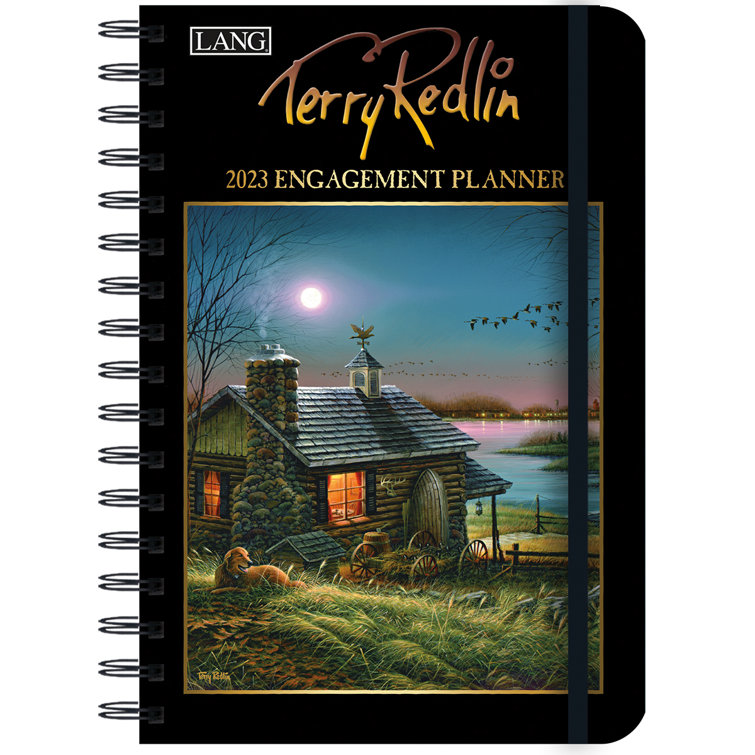 lang-terry-redlin-2023-lang-spiral-engagement-planner-wayfair-canada